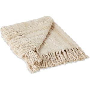 imageDII Braided Striped Decorative Throw Blanket 50x60 ArtichokeVintage Linen