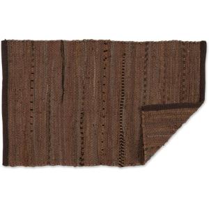 imageDII Chindi Home Collection Handwoven Multicolor Area Rag Rug 20x315Leather Brown
