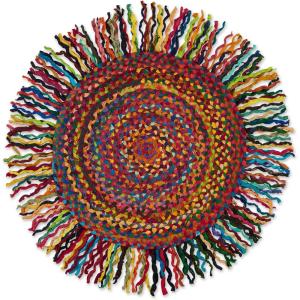 imageDII Chindi Home Collection Handwoven Multicolor Area Rag Rug 20x315Multicolor