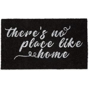 imageDII Natural Coir Doormat Outdoor Welcome Mat 17x29 Cabana StripesNo Place Like Home