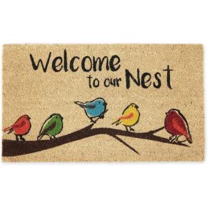imageDII Natural Coir Doormat Outdoor Welcome Mat 17x29 Our Nest