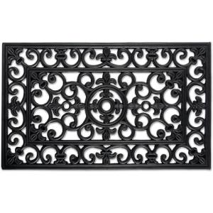 imageDII Rubber Doormats Collection All Weather 18x30 Welcome Half MoonScroll