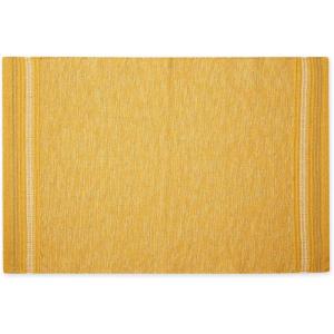 imageDII Variegated Recycled Yarn Modern Edge Stripe 2x3 StoneHoney Gold