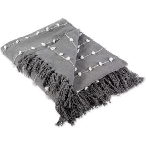 imageDII Woven Loop Throw Collection 50x60 GrayGray