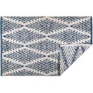 imageDII Woven Rugs Collection HandLoomed 2x3 Navy Blue DiamondNavy Blue Diamond