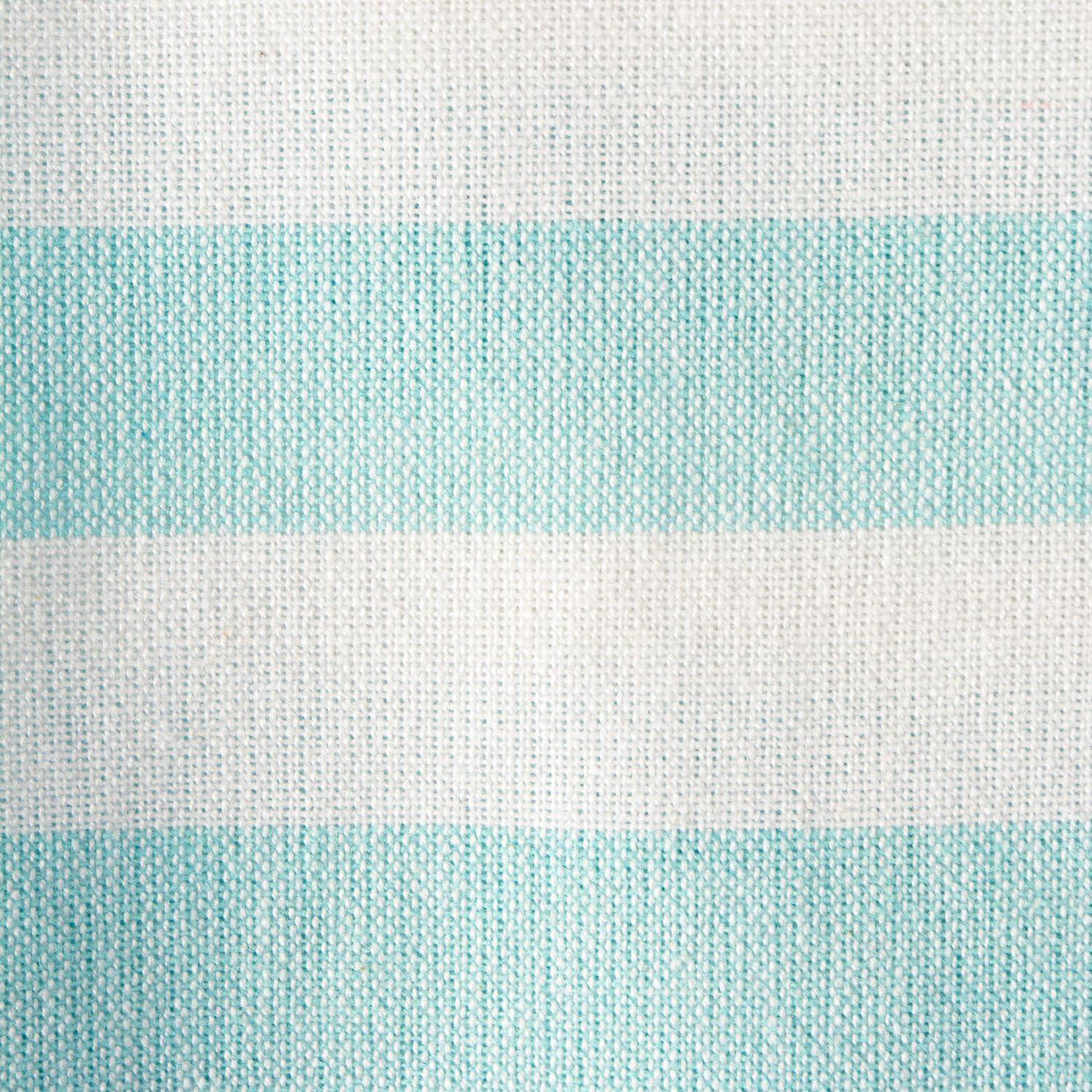 image100 Cotton Soft ampamp Absorbent Decorative Turkish Fouta Towel with Twisted Fringe for Home Beach Pool or Dcor Use As Blanket or Throw  Coral StripeAqua