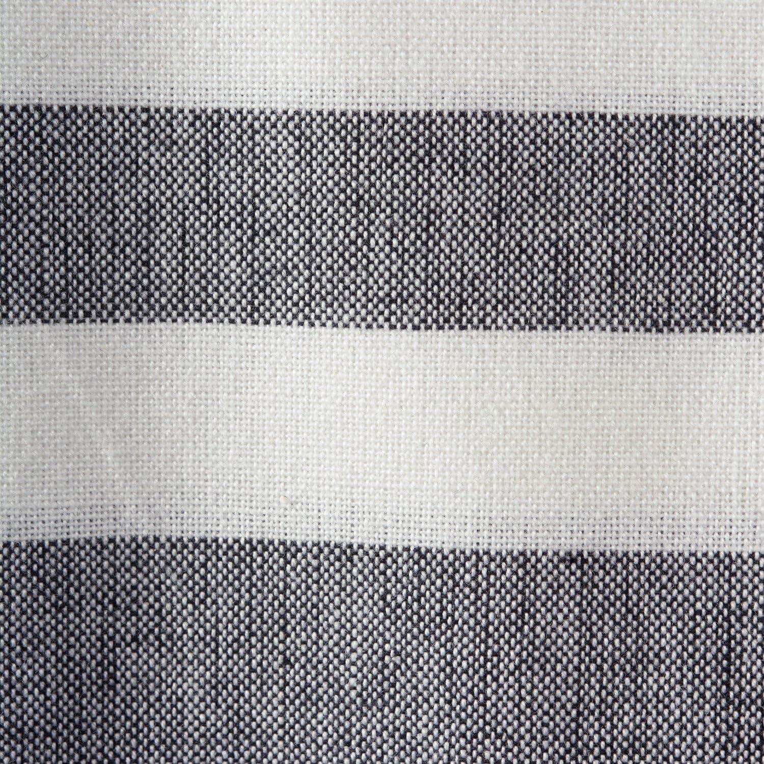image100 Cotton Soft ampamp Absorbent Decorative Turkish Fouta Towel with Twisted Fringe for Home Beach Pool or Dcor Use As Blanket or Throw  Coral StripeBlack