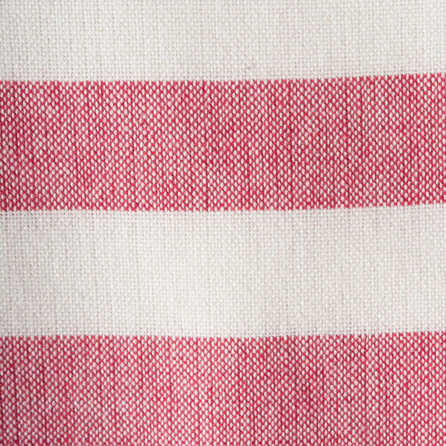 image100 Cotton Soft ampamp Absorbent Decorative Turkish Fouta Towel with Twisted Fringe for Home Beach Pool or Dcor Use As Blanket or Throw  Coral StripeCoral