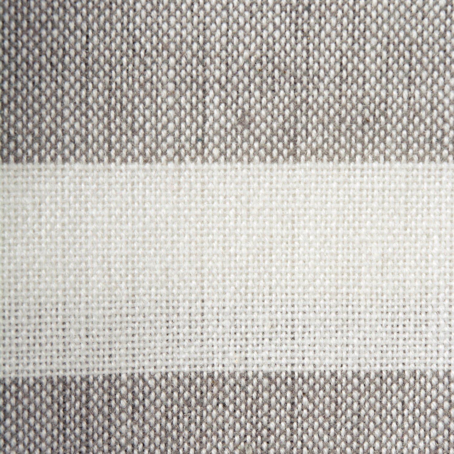 image100 Cotton Soft ampamp Absorbent Decorative Turkish Fouta Towel with Twisted Fringe for Home Beach Pool or Dcor Use As Blanket or Throw  Coral StripeGray