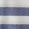 image100 Cotton Soft ampamp Absorbent Decorative Turkish Fouta Towel with Twisted Fringe for Home Beach Pool or Dcor Use As Blanket or Throw  Coral StripeNautical Blue