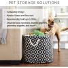 imageBone Dry Pet Storage Collection Collapsible Bin Medium Round OffWhiteOffWhite