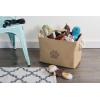 imageBone Dry Pet Storage Collection Collapsible Bin Medium Round OffWhiteTaupe