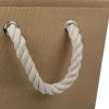 imageBone Dry Pet Storage Collection Collapsible Bin Medium Round OffWhiteTaupe