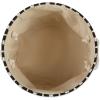 imageBone Dry Pet Storage Collection Lattice Paw Print Small Round WhiteAquaBlack
