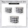 imageBone Dry Pet Storage Collection Lattice Paw Print Small Round WhiteAquaGray