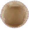 imageBone Dry Pet Storage Collection Lattice Paw Print Small Round WhiteAquaRose