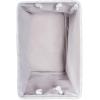 imageBone Dry Pet Storage Collection Lattice Paw Print Small Round WhiteAquaWhiteNavy