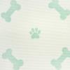 imageBone Dry Pet Storage Collection Paw and Bone Print Small Rectangle 14x8x9quot RoseMint