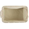 imageBone Dry Pet Storage Collection Paw and Bone Print Small Rectangle 14x8x9quot RoseTaupe