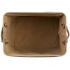 imageBone Dry Pet Storage Collection Striped Paw Patch Bin Small Round NavyBrown