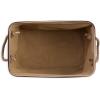imageBone Dry Pet Storage Collection Striped Paw Patch Bin Small Round NavyBrown