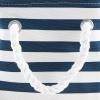 imageBone Dry Pet Storage Collection Striped Paw Patch Bin Small Round NavyNavy