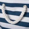 imageBone Dry Pet Storage Collection Striped Paw Patch Bin Small Round NavyNavy