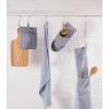 imageDII 100 Cotton Solid Chambray Kitchen Set Oven Mitts Blue 2 PieceBlue