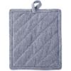 imageDII 100 Cotton Solid Chambray Kitchen Set Oven Mitts Blue 2 PieceBlue