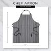 imageDII 100 Cotton Solid Chambray Kitchen Set Oven Mitts Blue 2 PieceGray