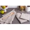 imageDII 100 Cotton Solid Chambray Kitchen Set Oven Mitts Blue 2 PieceStone
