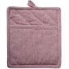 imageDII 100 Cotton Solid Chambray Kitchen Set Potholders Barn Red 2 PieceBarn Red
