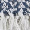 imageDII Arrowhead Woven Throw 50x60 with 3quot Fringe French Blue 1 PieceFrench Blue