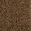 imageDII Basic Terry Collection 100 Cotton Quilted Oven Mitt Aqua 2 PieceBrown