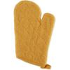 imageDII Basic Terry Collection 100 Cotton Quilted Oven Mitt Aqua 2 PieceHoney Gold