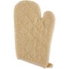 imageDII Basic Terry Collection 100 Cotton Quilted Oven Mitt Aqua 2 PiecePebble