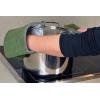 imageDII Basic Terry Collection 100 Cotton Quilted Oven Mitt Aqua 2 PieceSage