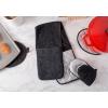 imageDII Basic Terry Collection Quilted 100 Cotton Pan Handle Black 3 PieceBlack