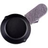 imageDII Basic Terry Collection Quilted 100 Cotton Pan Handle Black 3 PieceGray