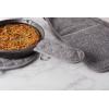 imageDII Basic Terry Collection Quilted 100 Cotton Pan Handle Black 3 PieceGray