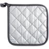imageDII Basic Terry Collection Quilted 100 Cotton Pan Handle Black 3 PieceMineral Gray