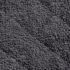 imageDII Basic Terry Collection Quilted 100 Cotton Pan Handle Black 3 PieceMineral Gray