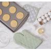 imageDII Basic Terry Collection Quilted 100 Cotton Pan Handle Black 3 PieceMint