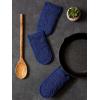 imageDII Basic Terry Collection Quilted 100 Cotton Pan Handle Black 3 PieceNautical Blue