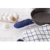 imageDII Basic Terry Collection Quilted 100 Cotton Pan Handle Black 3 PieceNautical Blue