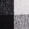 imageDII Buffalo Check Collection Rustic Farmhouse Throw Blanket with Tassles 50x60 NavyOffWhiteBlackWhite