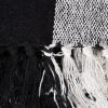 imageDII Buffalo Check Collection Rustic Farmhouse Throw Blanket with Tassles 50x60 NavyOffWhiteBlackWhite