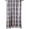 imageDII Buffalo Check Collection Rustic Farmhouse Throw Blanket with Tassles 50x60 NavyOffWhiteTri Color  French Blue