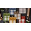 imageDII Buffalo Check Kitchen Collection Classic Farmhouse Kitchen Set Oven Mitt Gray ampamp White 2 PieceAntique Green