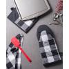 imageDII Buffalo Check Kitchen Collection Classic Farmhouse Kitchen Set Oven Mitt Gray ampamp White 2 PieceBlack  White